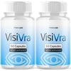 Image of (2 Pack) VisiVra Vision Support Healthy Eye Function Visi Vra 120 Capsules