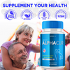 Image of Alphacur Advanced Nerve Support Formula Maximum Strength Vitamin 60 Capsules