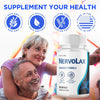 Image of (5 Pack) Nervolax Natural Super Nerve Supplement Nervo Lax 300 Capsule