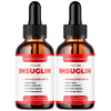 Image of (2 Pack) Insuglin Drops Advanced Blood Support Supplement Insu Glin 60 Servings