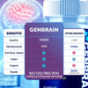 Image of (5 Pack) Genbrain All Natural Brain Supplement Gen Brain 300 Capsules
