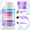Image of (5 Pack) Magic Burn Advanced Energy & Fitness Supplement MagicBurn 300 Capsules