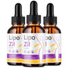 Image of (3 Pack) Lipozil Drops Advanced Health & Fitness Formula Lipo Zil, 90 Servings