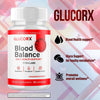 Image of (2 Pack) GlucoRX Advanced Blood Health Support Supplement Gluco RX 120 Capsules