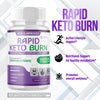 Image of (3 Pack) Rapid Keto Burn Advanced Formula Energy & Fitness Supplement 180 Capsules