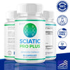 Image of (2 Pack) Sciatic Pro Plus Advanced Nerve Health Support Supplement 120 Capsules