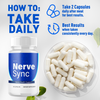 Image of Nerve Sync All Natural Super Brain Supplement Pills (2 Pack - 120 Capsules)