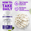 Image of (3 Pack) Lipo Tide Advanced Energy & Fitness Max SupplementLipoTide 180 Capsules