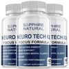 Image of Neuro Tech IQ Brain Supplement Pills (3 Pack-180 Capsules)