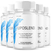 Image of (5 Pack) LipoSlend Pills Advanced Energy & Fitness Supplement Lipo Slend 300Caps