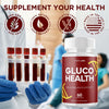 Image of (3 Pack) Gluco Health Advanced Blood Support Supplement GlucoHealth 180 Capsules
