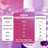 Image of Gold Performance for Men Advanced Formula Vitamin Supplement (2 Pack - 120 Capsules)