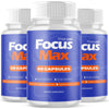 Image of (3 Pack) Focus Max Pill Natural Brain Supplement FocusMax 180 Capsules