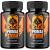 Image of (2 Pack) Primal Storm Advanced Male Support Supplement PrimalStorm 120 Capsules