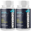 Image of (2 Pack) Genbrain All Natural Brain Supplement Gen Brain 120 Capsules