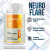 Image of Neuro Flare All Natural Brain Support Formula 300 Capsules (5 Pack)