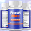 Image of (5 Pack) Focus Max Pill Natural Brain Supplement FocusMax 300 Capsules