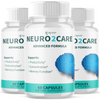 Image of Neuro2Care Nootropic Formula Brain Supplement Neuro 2 Care (3 Pack - 180 Capsules)