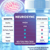 Image of (3 Pack) Neurosync Pills Natural Brain Supplement Neuro Sync 180 Capsules
