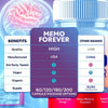 Image of (2 Pack) Memo Forever Natural Brain Supplement MemoForever 120 Capsule