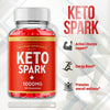 Image of Keto Spark ACV Gummies 1000MG KetoSpark Formula Max Vitamin (5 Pack - 300 Gummies)