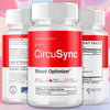 Image of (3 Pack) CircuSync Advanced Blood Support Formula Supplement Circu Sync 180 Capsules