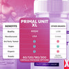 Image of (3 Pack) Primal Unit XL Advanced Male Support Supplement PrimalUnitXL 180 Caps