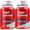 Image of (2 Pack) Sugar Control Keto ACV Gummies 1000MG SugarControl Vitamin 120 Gummies