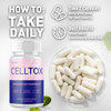 Image of Celltox Probiotic Gut Health Formula Enhance Digestive Function (5 Pack - 300 Capsules)