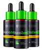 Image of GlucoZenX Drops X 6 Liquid Natural Formula (3Pack) (2oz 60ML)