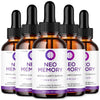 Image of (5 Pack) Neo Memory Brain Health Support Drops NeoMemory 300 Servings