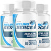 Image of (3 Pack) Neuro Serge Natural Brain Supplement NeuroSerge 180 Capsules