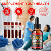 Image of (5 Pack) Gluco Drops Blood Support Vitamin Supplement GlucoDrops 150 Servings