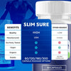 Image of (3 Pack) SlimSure Pills Advanced Formula for Energy & Fitness Slim Sure 180 Capsules