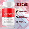 Image of (5 Pack) CircuSync Advanced Blood Support Formula Supplement Circu Sync 300 Capsules