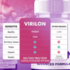 Image of (5 Pack) Virilon Advanced Male Health Support Supplement Viri Lon 300 Capsules