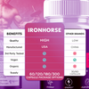 Image of (5 Pack) Iron Horse Supplement Pills 300 Capsules