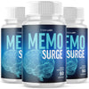 Image of (3 Pack) Memo Surge All Natural Brain Supplement MemoSurge 180 Capsule