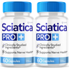 Image of Sciatica Pro + Advanced Support Formula Maximum Strength Vitamin (2 Pack - 120 Capsules)