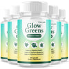 Image of (5 Pack) Glow Greens Probiotic For Gut Health & Digestive Function 300 Capsules