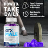 Image of (1 Pack) GTX Male ACV Gummys Male Health Support Supplement GTXMale 60 Gummies