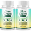 Image of (2 Pack) Glow Greens Probiotic For Gut Health & Digestive Function 120 Capsules