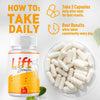 Image of (5 Pack) Lift Booster Advanced Energy & Fitness Vitamin LiftBooster 300 Capsules