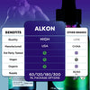 Image of (5 Pack) Alkon Drops Advanced Health & Fitness Formula Alk On Vitamin 150 Serves