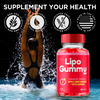 Image of Lipo Gummy Keto ACV Gummys 1000MG Advanced Formula Vitamin 60 Gummies (1 Pack)