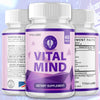 Image of (1 Pack) Vital Mind All Natural Brain Supplement VitalMind 60 Capsules