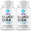 Image of (2 Pack) Gluco Sera+ Advanced Blood Health Support Supplement GlucoSera+ 120Caps