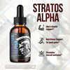 Image of (5 Pack) Stratos Alpha Male Support Drops Advanced StratosAlpha 150 Servings