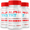 Image of (3 Pack) Alpha TRT Pill for Men Advanced Formula Vitamin Supplement 180 Capsules