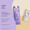 Image of Lavender Calm Foaming Bubble Bath Refill - Gentle, Naturally Derived, Tear-Free, Hypoallergenic for Babies, 32 Fl Oz